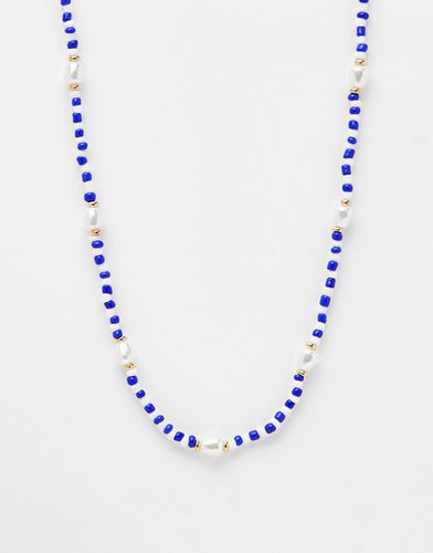 Collier de perles - et nacré - Designb London - Modalova
