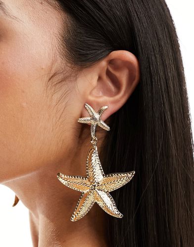 Boucles d'oreilles étoile de mer - Designb London - Modalova