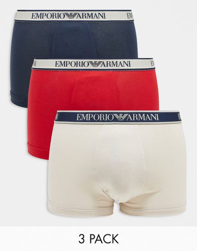 Bodywear - Lot de 3 boxers - Emporio Armani - Modalova