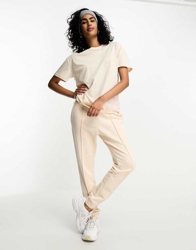 Pantalon de jogging coupe boyfriend - Beige - Ea7 - Modalova