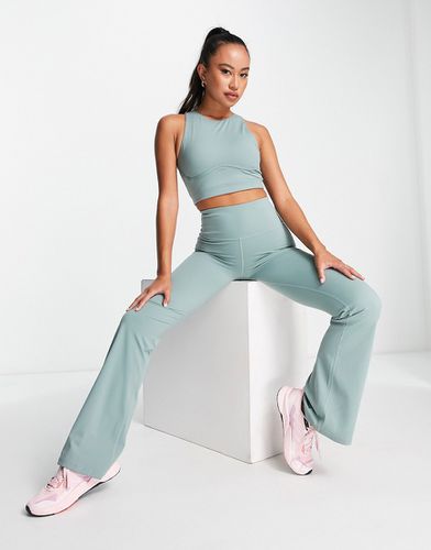 Exclusivité ASOS - - Skinluxe - Legging évasé - sauge - Tala - Modalova