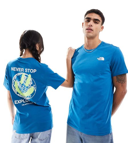 Exclusivité ASOS - - Globe - T-shirt imprimé au dos - The North Face - Modalova