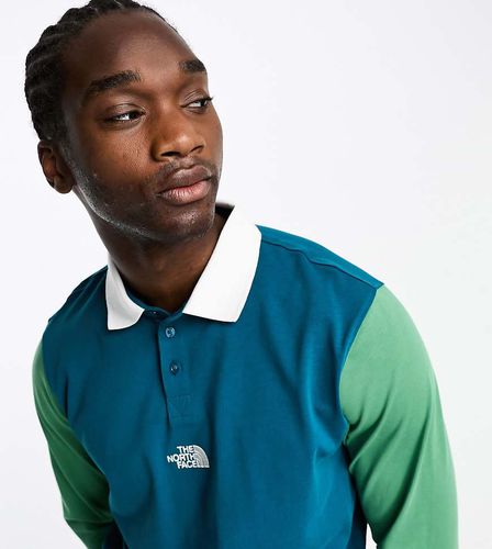 Exclusivité ASOS - Polo style rugby épais - et vert - The North Face - Modalova