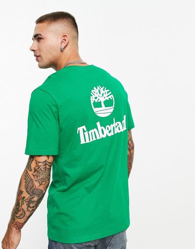 Exclusivité ASOS - - T-shirt avec imprimé au dos - Timberland - Modalova