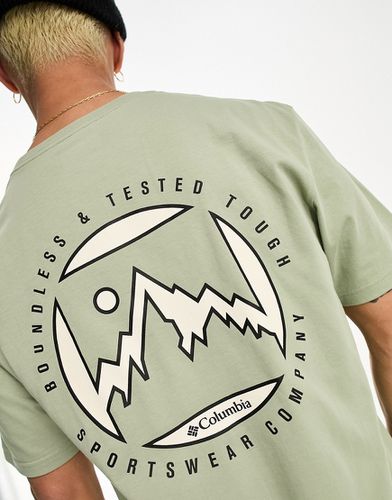 Exclusivité ASOS - - Brice Creek - T-shirt - Kaki - Columbia - Modalova