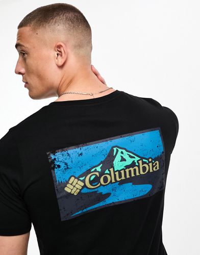 Exclusivité ASOS - - Rapid Ridge - T-shirt avec imprimé graphique au dos - Columbia - Modalova