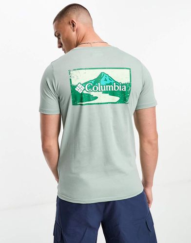 Exclusivité ASOS - Rapid Ridge - T-shirt avec imprimé graphique au dos - Columbia - Modalova