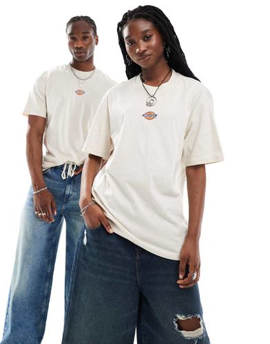 Exclusivité ASOS - Maple Valley - T-shirt à manches courtes avec logo au centre - Blanc cassé - Dickies - Modalova