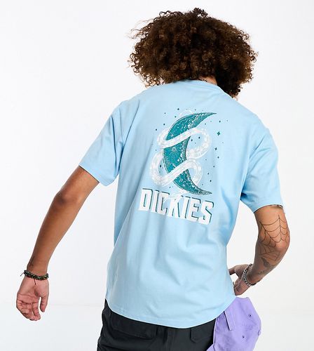 Exclusivité ASOS - Oswego Moon - T-shirt avec imprimé serpent au dos - ciel - Dickies - Modalova