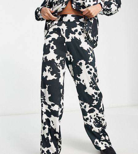 Exclusivité - - Pantalon d'ensemble ample à imprimé vache - Jdy - Modalova