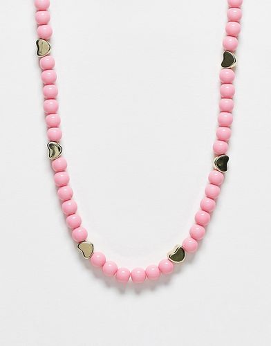 Exclusivité - - Saint-Valentin - Collier de perles avec caurs - Pieces - Modalova