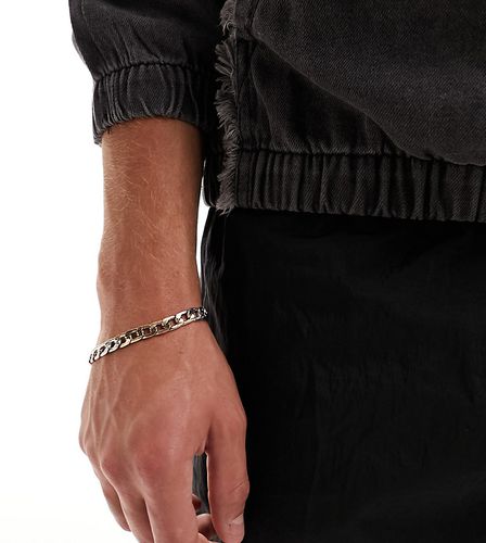 Bracelet bicolore style antique avec barre en T - Faded Future - Modalova