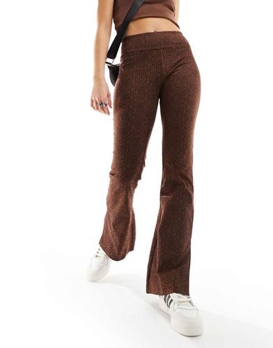 Fila - Legging évasé - Marron - Fila - Modalova