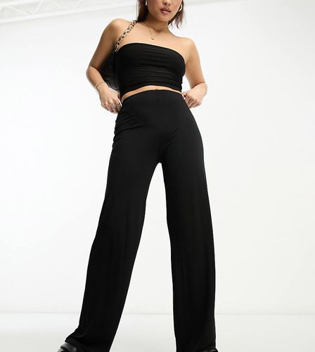 Pantalon basique ample à taille haute - Flounce London Petite - Modalova