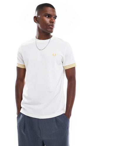 T-shirt avec bord des manches  rayures - Fred Perry - Modalova