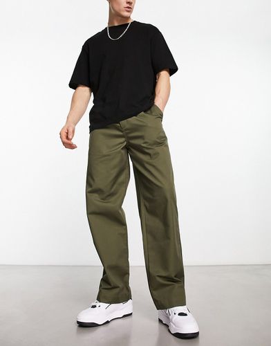 Pantalon large à cordon de serrage - Kaki - Fred Perry - Modalova