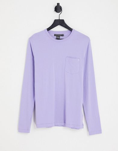 Top manches longues avec poche - Lilas - French Connection - Modalova