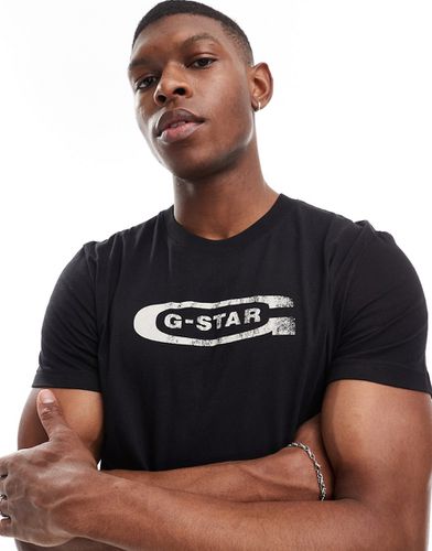 G-Star - T-shirt avec logo sur la poitrine - Gstar - Modalova