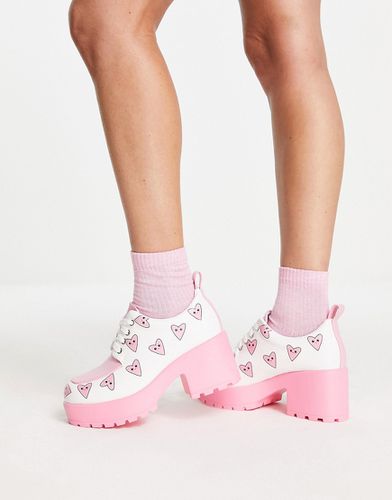 KOI - Princess Juice - Chaussures chunky à motif caurs - Koi Footwear - Modalova