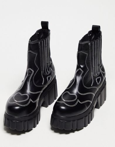 Koi - Riviera - Grosses bottes style western - Koi Footwear - Modalova