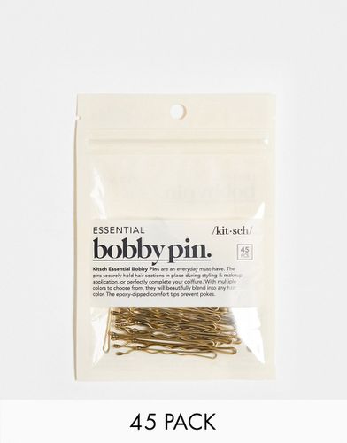 Essential Bobby Pin - Lot de 45 pinces à cheveux pour cheveux blonds - Kitsch - Modalova