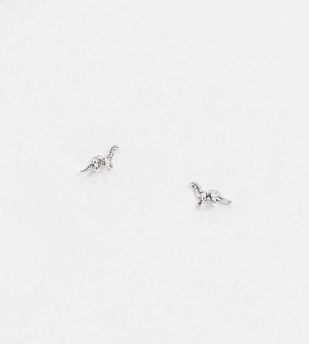 Boucles d'oreilles dinosaures en argent massif - Kingsley Ryan - Modalova