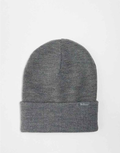 Hollister - Bonnet en maille - Gris - Hollister - Modalova