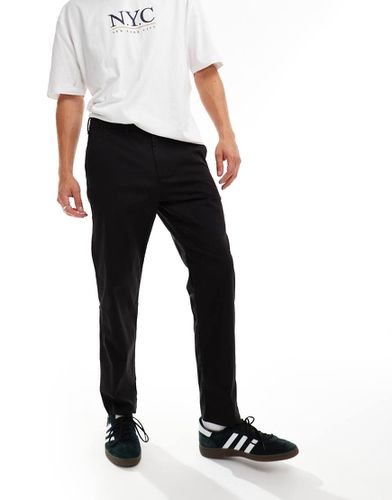 Pantalon chino en nylon de coton technique coupe slim droite - Hollister - Modalova