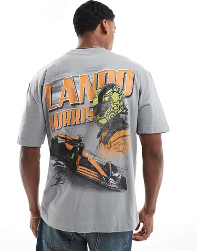 T-shirt avec imprimé F1 Lando au dos - Hollister - Modalova