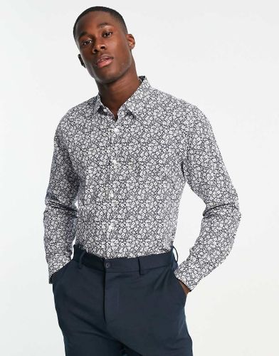 Chemise ajustée à petites fleurs - Harry Brown - Modalova