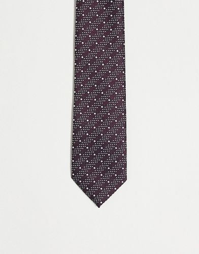 Cravate imprimée - Bordeaux - Harry Brown - Modalova