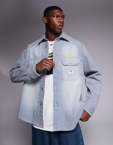 Ebolt - Chemise oversize en jean - Hugo Blue - Modalova