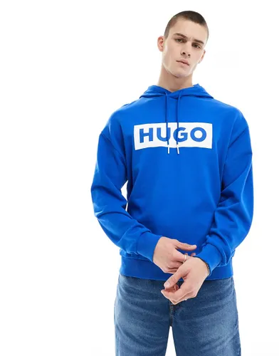 Sweat à capuche à logo - Hugo Blue - Modalova