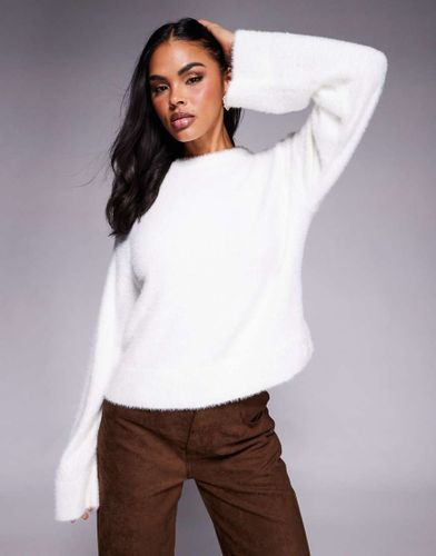 Sfurryna - Pull en maille duveteuse ultra douce - Hugo Blue - Modalova