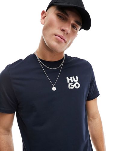 HUGO - Detzington241 - T-shirt - foncé - Hugo Red - Modalova