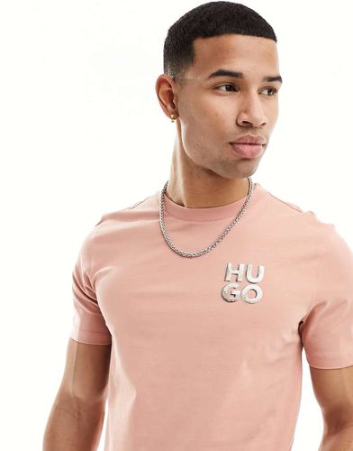 HUGO - Detzington241 - T-shirt - Hugo Red - Modalova