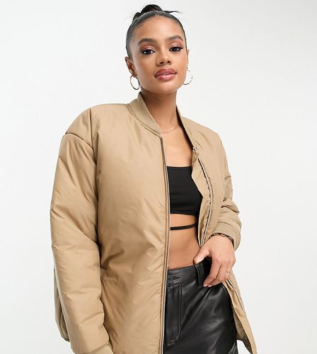 Exclusivité - Bomber long - Beige - I Saw It First - Modalova