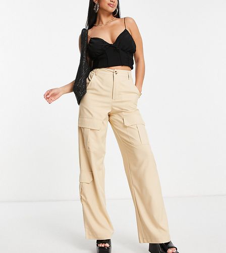 Pantalon cargo fonctionnel - Taupe - I Saw It First Petite - Modalova