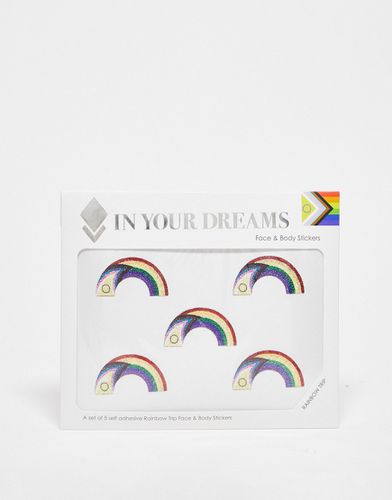 Pride Rainbow Trip - Autocollants arc-en-ciel pour le visage et le corps - In Your Dreams - Modalova