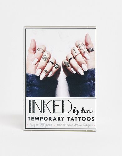 Finger Tats - Lot de tatouages éphémères pour les doigts - Inked By Dani - Modalova