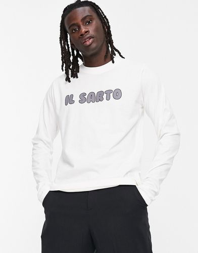 T-shirt manches longues à logo - Il Sarto - Modalova