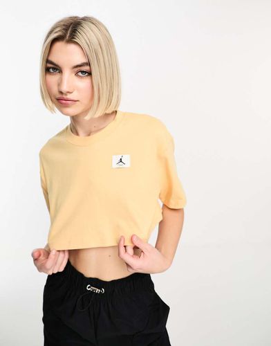 T-shirt crop top - céleste - Jordan - Modalova