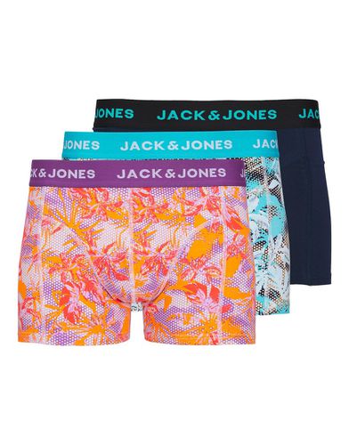 Lot de 3 boxers fleuris - Multicolore - Jack & Jones - Modalova