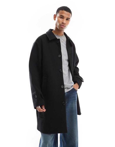 Manteau oversize en laine mélangée - Jack & Jones - Modalova