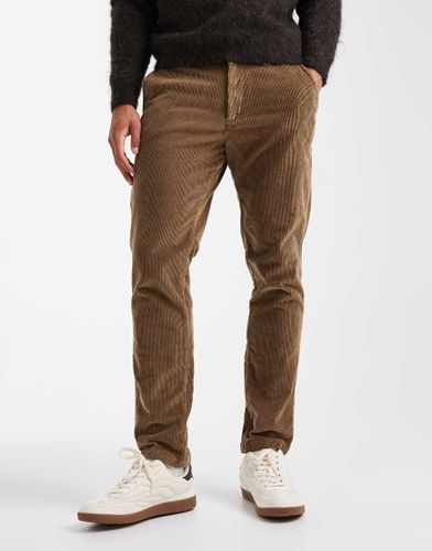 Pantalon slim en velours côtelé - Fauve - Jack & Jones - Modalova