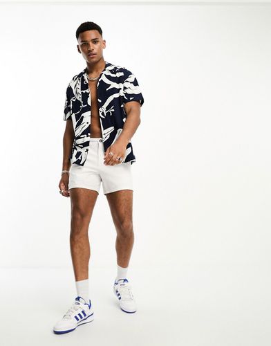 Premium - Chemise à fleurs avec col à revers - Jack & Jones - Modalova