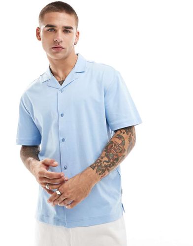 Premium - Chemise en jersey avec col à revers - clair - Jack & Jones - Modalova