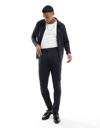 Premium - Pantalon de costume slim en jersey - Jack & Jones - Modalova