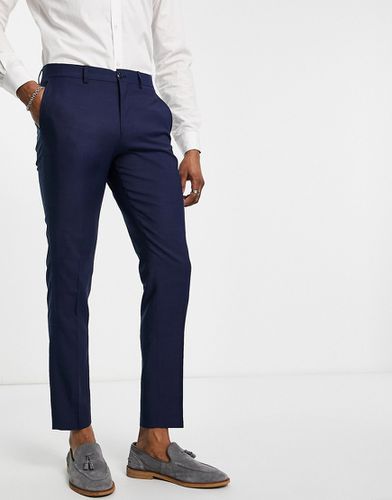 Premium - Pantalon de costume stretch coupe slim - Bleu nuit - Jack & Jones - Modalova
