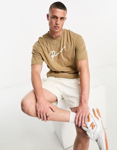 Premium - T-shirt oversize à logo - Beige - Jack & Jones - Modalova